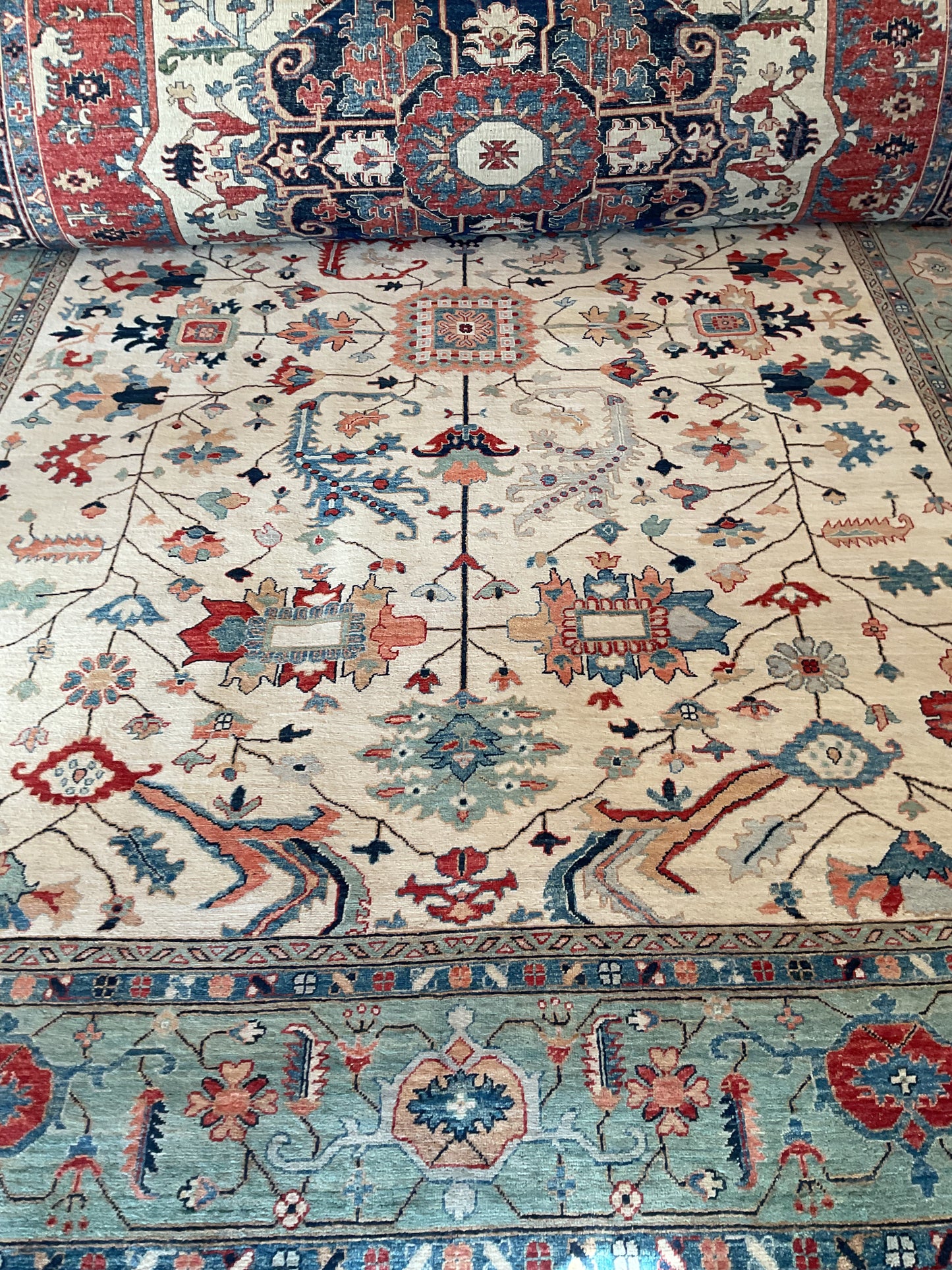 Afghan Serapi - 9.9x13.3 - 6227