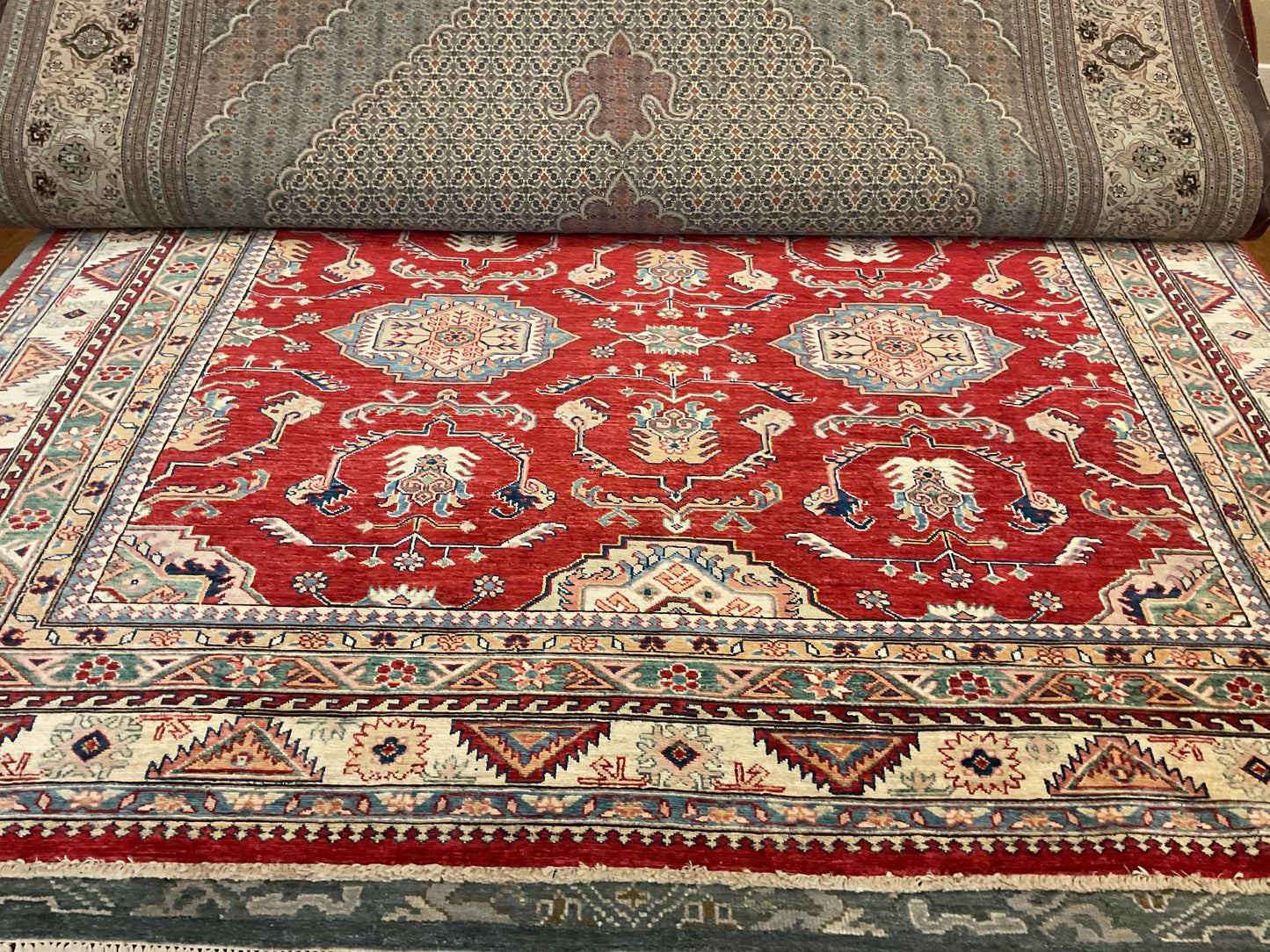 Afghan Kazak - 7.11x10.0 - 122645