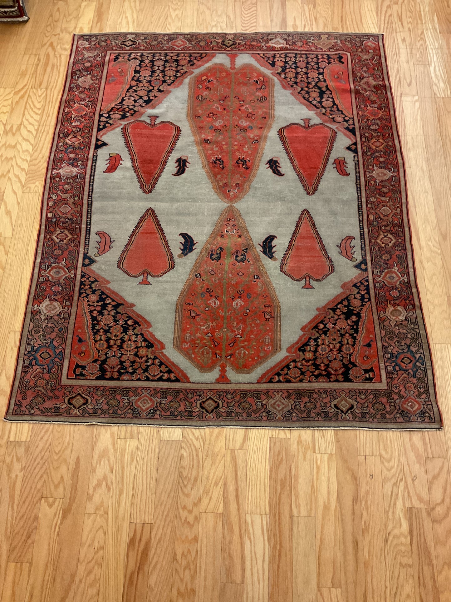 Persian Senneh - 5.1x6.4 - 11977