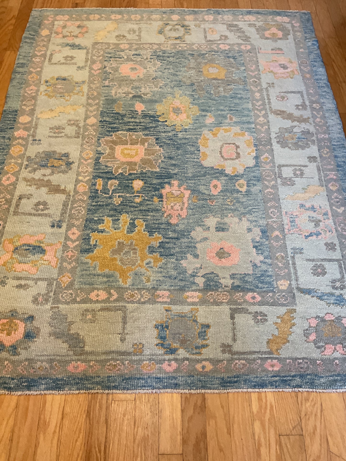 Turkish Oushak - 5.3x6.9 - 92825