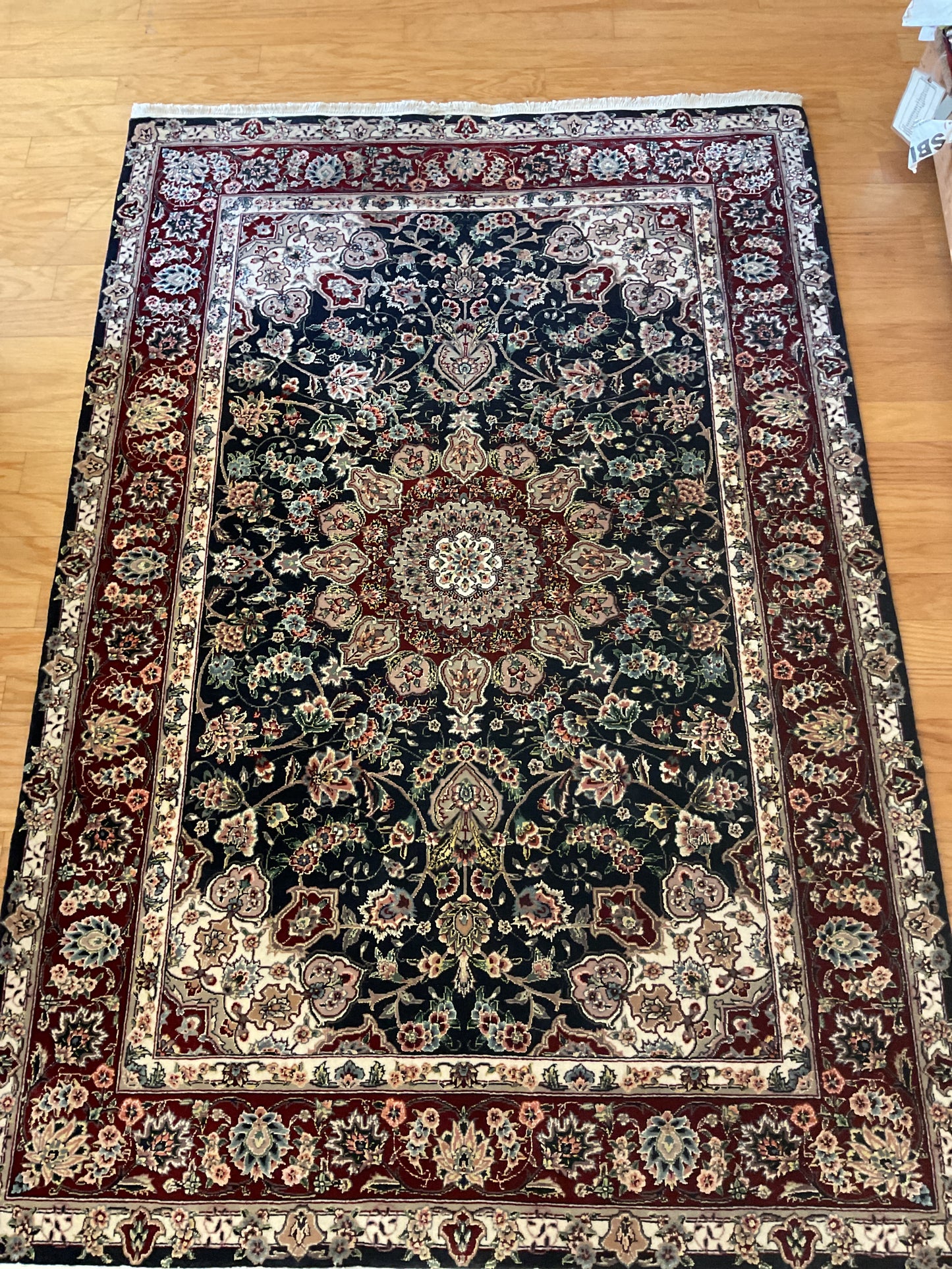 Sino Tabriz - Wool & Silk - 4.0x6.0 - 516941