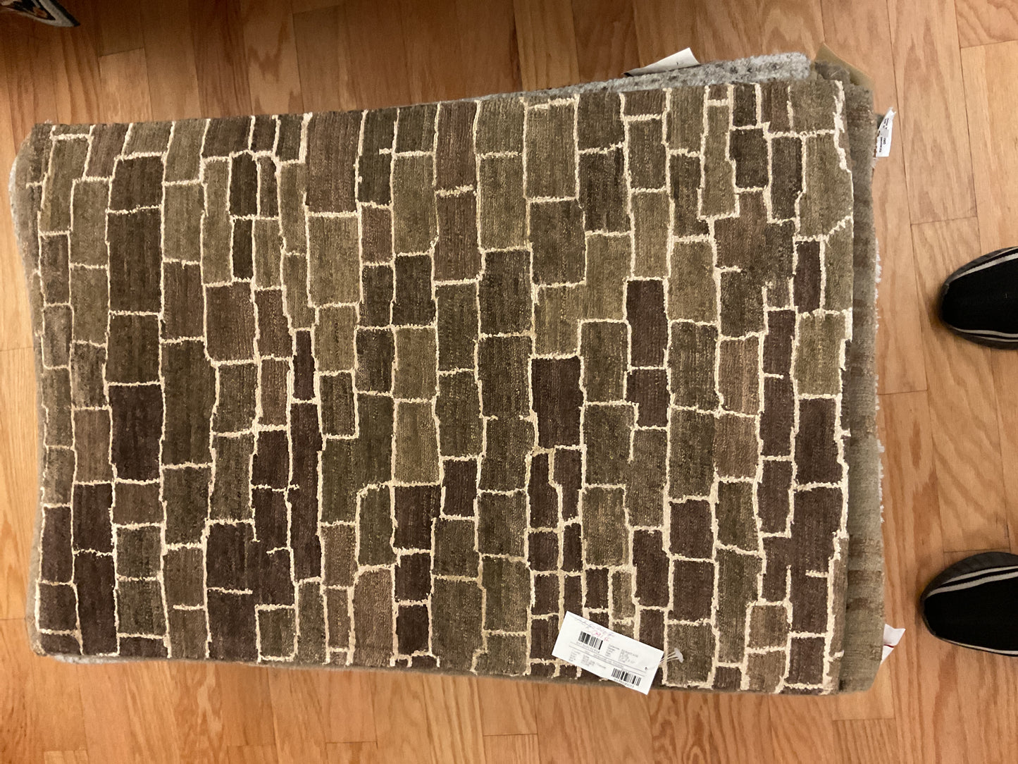 Indian Tibetan W/art silk - 2x2.11 - 590033