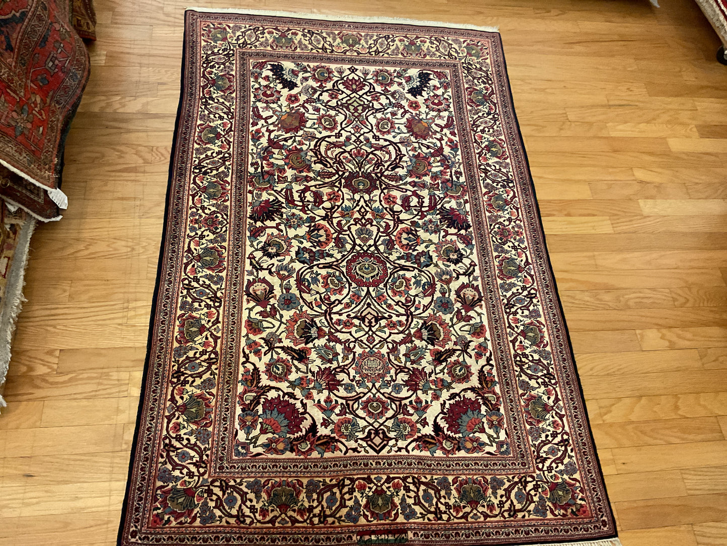 Persian Kashan W/silk - 4.6x6.8 - 169972