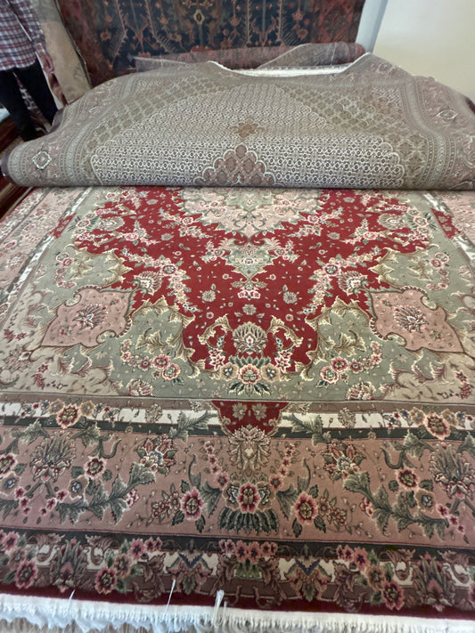 Sino Tabriz W/silk - 7.11x10.0 - E3360