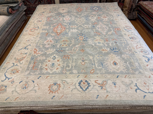 Afghan Oushak - 9.1x11.9 - W2345