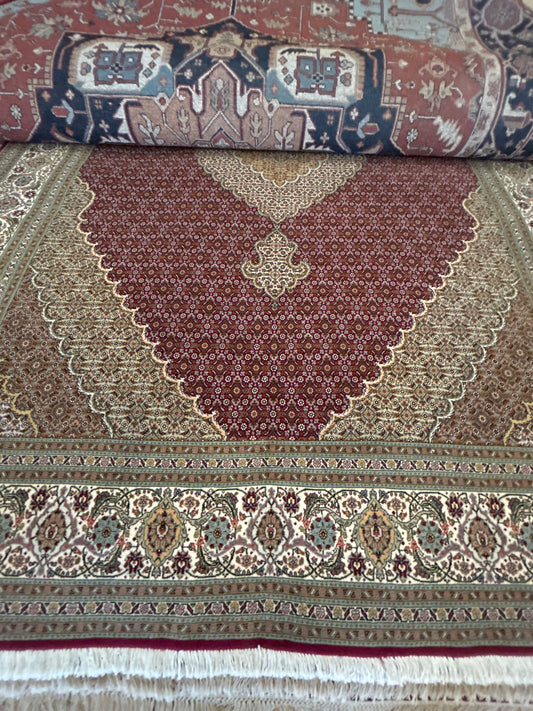 Persian Tabriz W/silk - 6.6x9.9 - AF12654-16