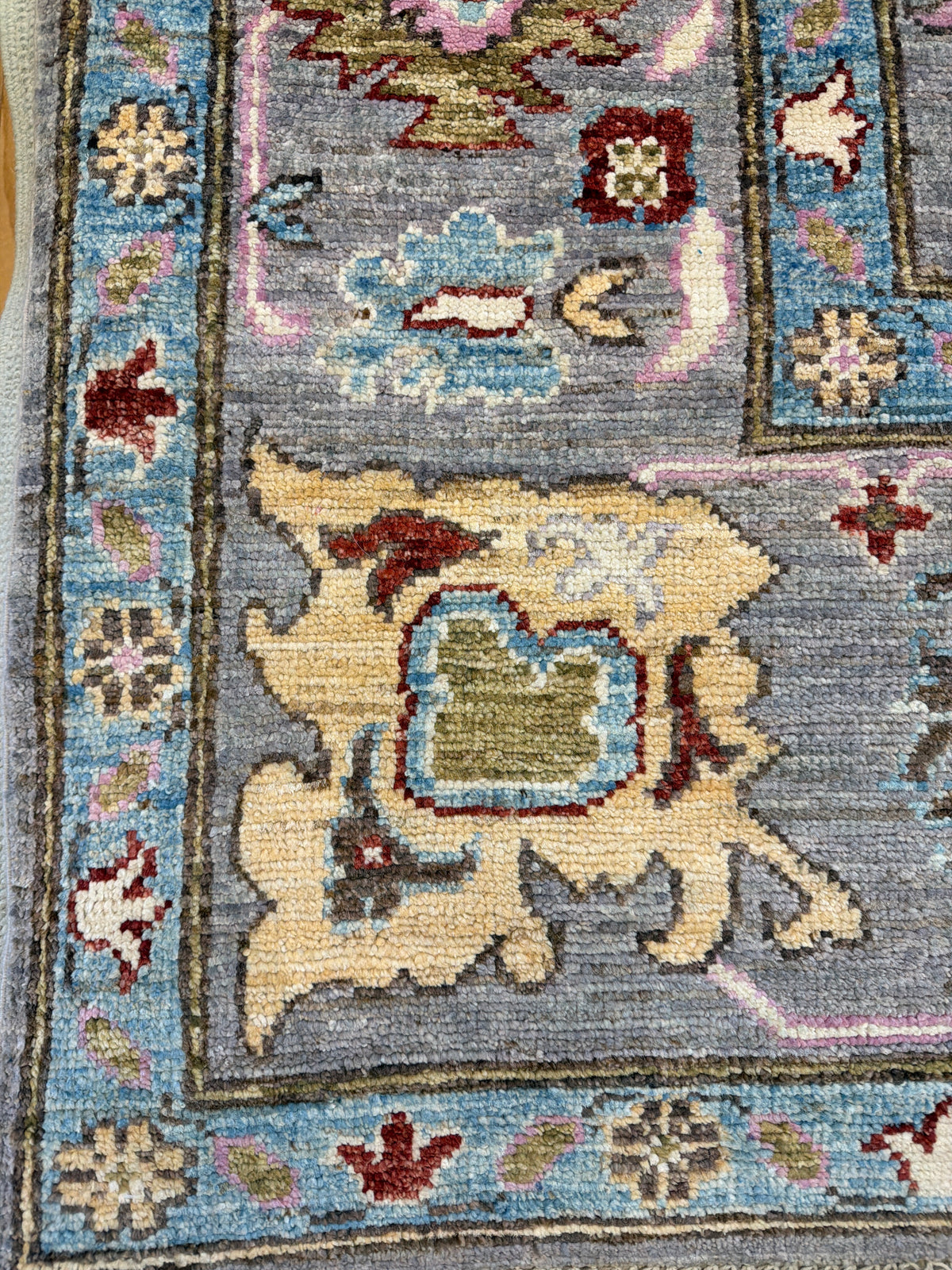 Afghan Oushak - 8.9x11.11 - 7293