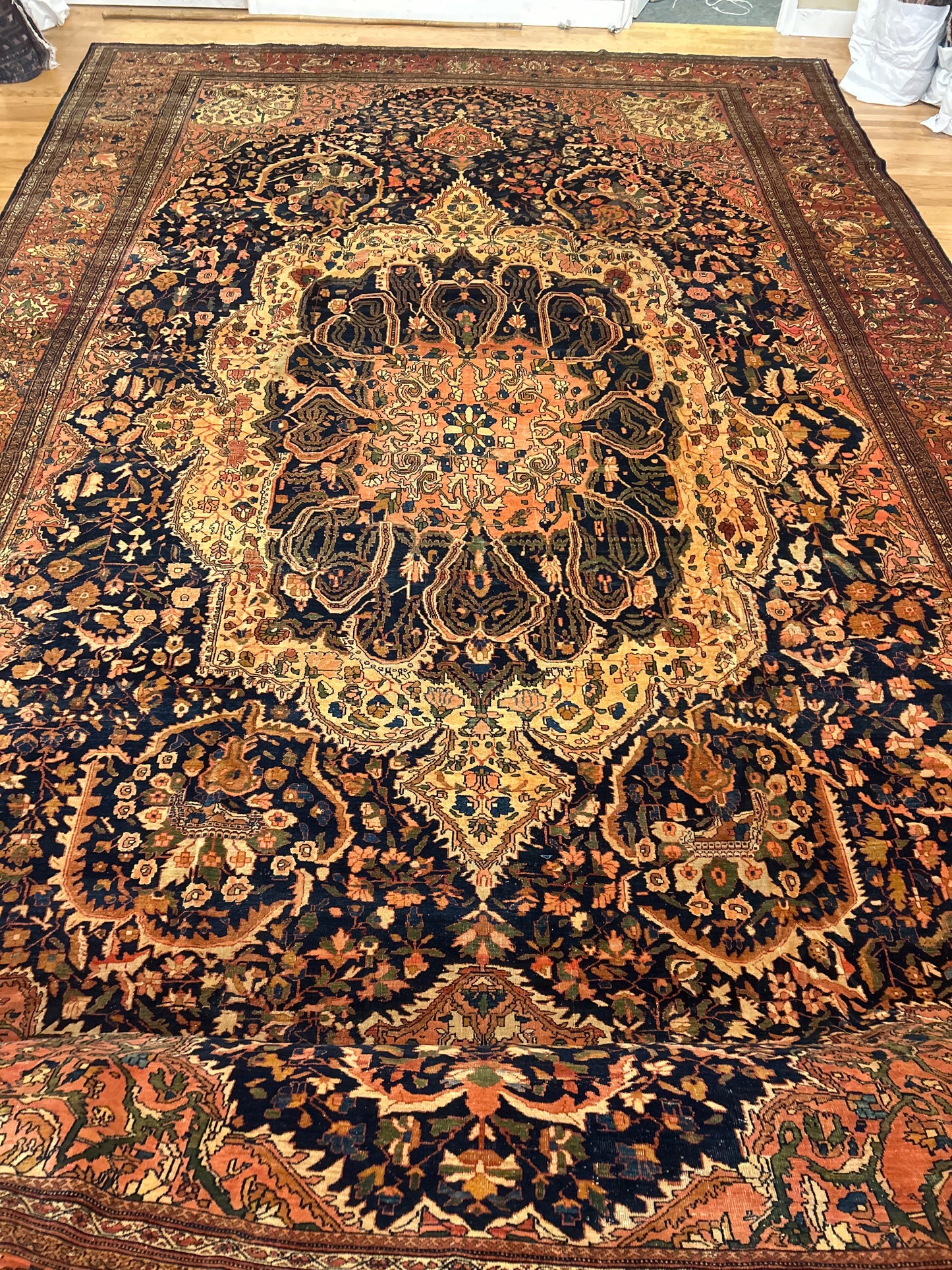 Persian Sarouk Farahan - 13.11x22.6 - 116797