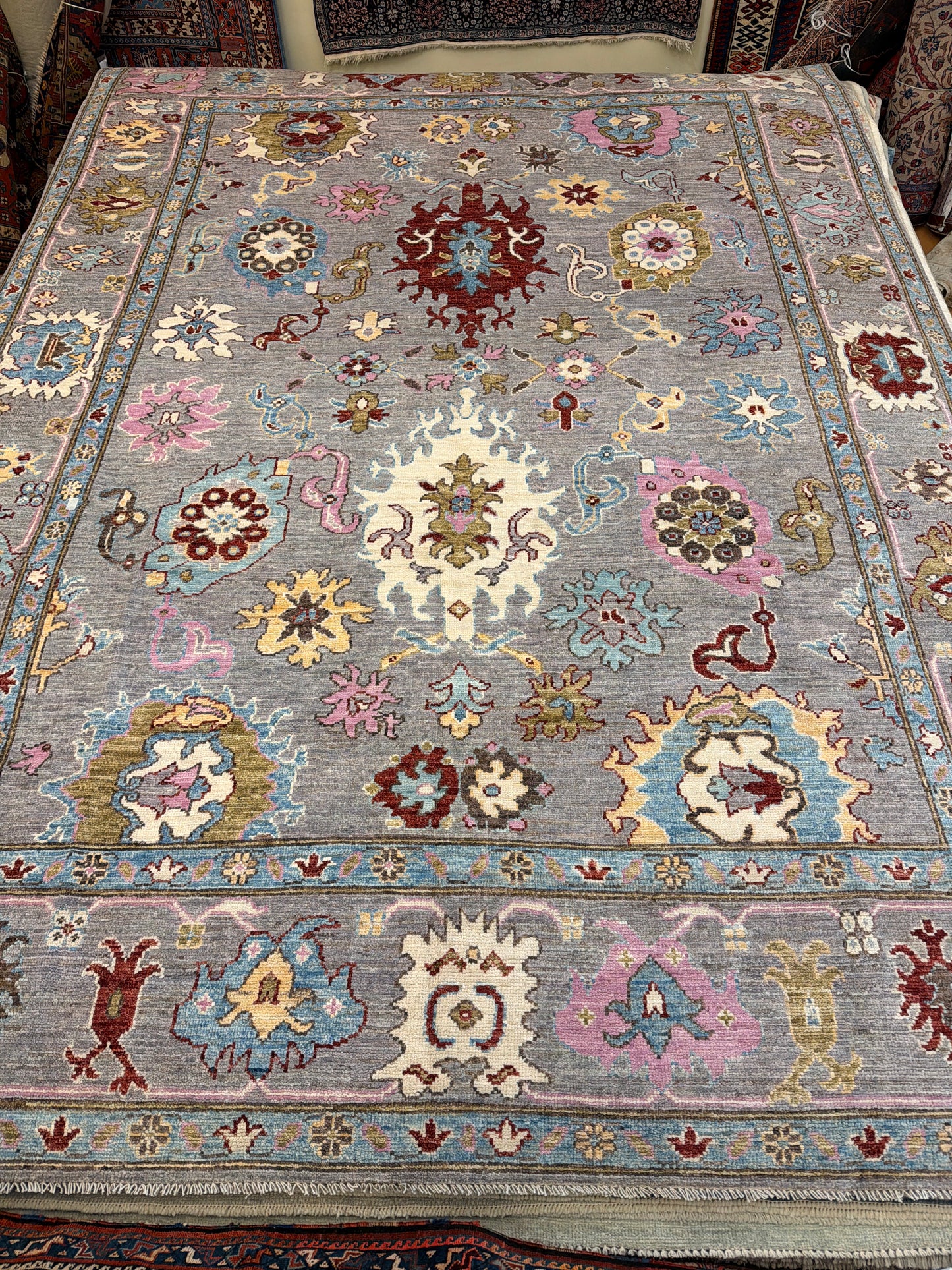 Afghan Oushak - 8.9x11.11 - 7293
