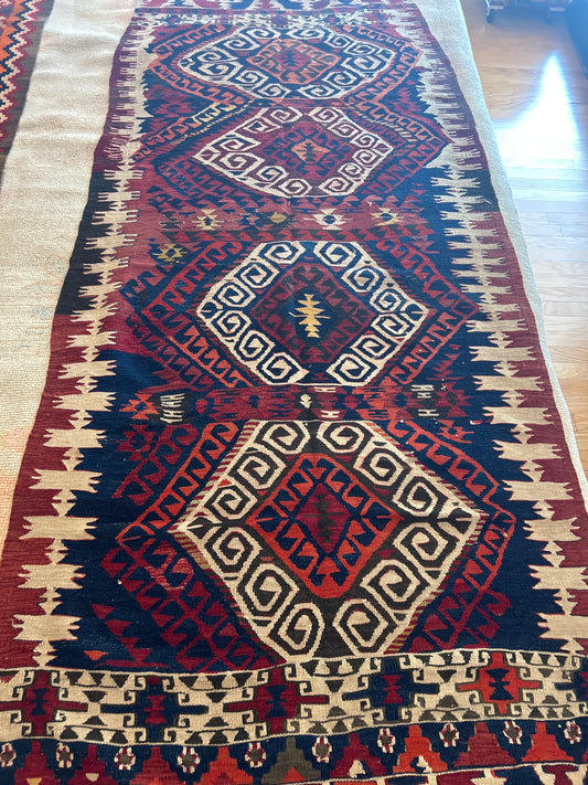 Turkish Kilim - 3.3x8.6 - 119992
