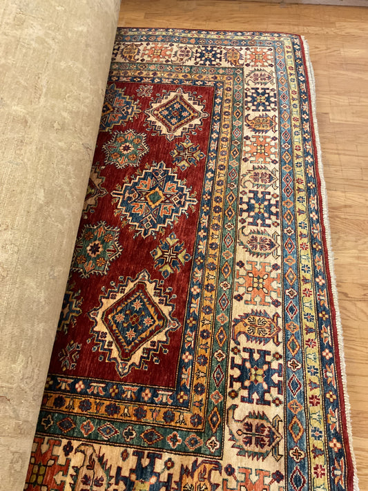 Afghan Kazak - 8.1x10.5 - 137995