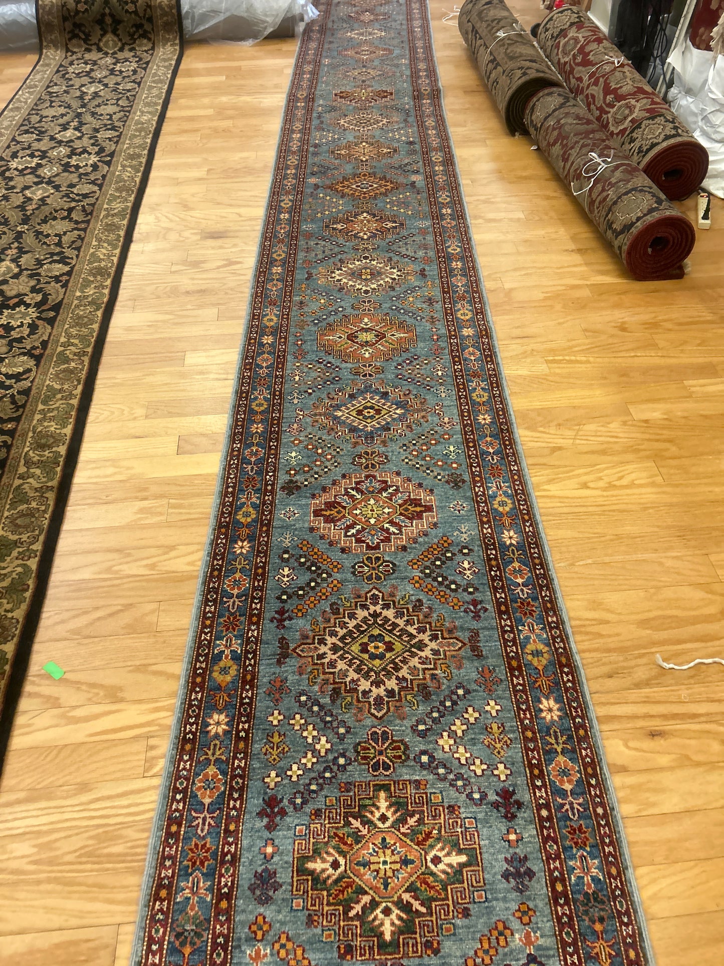 Afghan Kazak - 2.6x19.4 - 68711