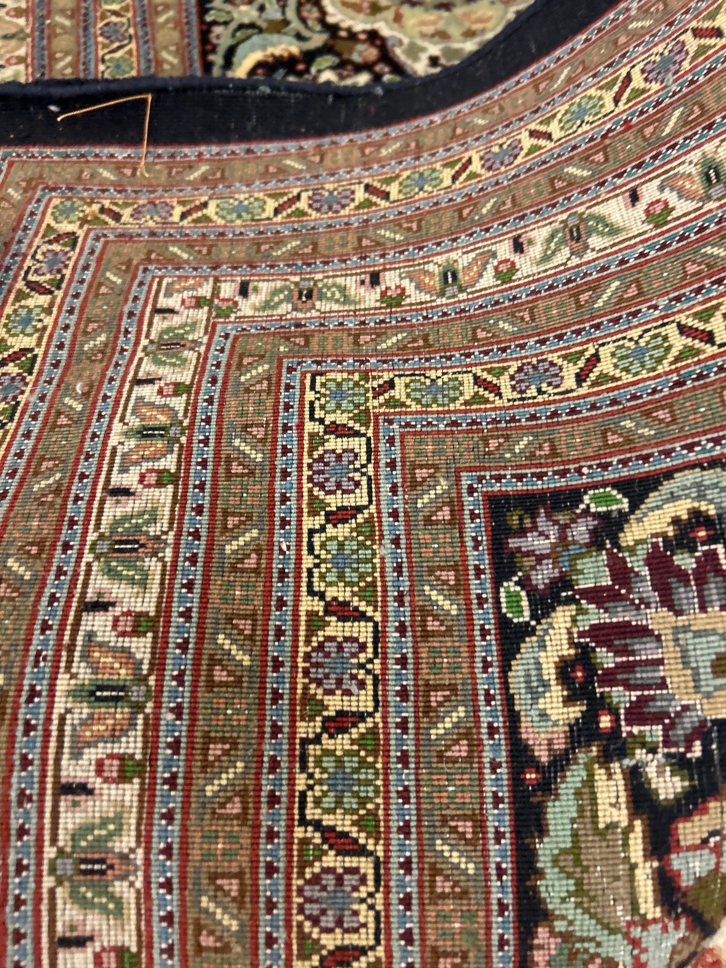 Persian Tabriz W/silk - 12.11x19.11 - 113591