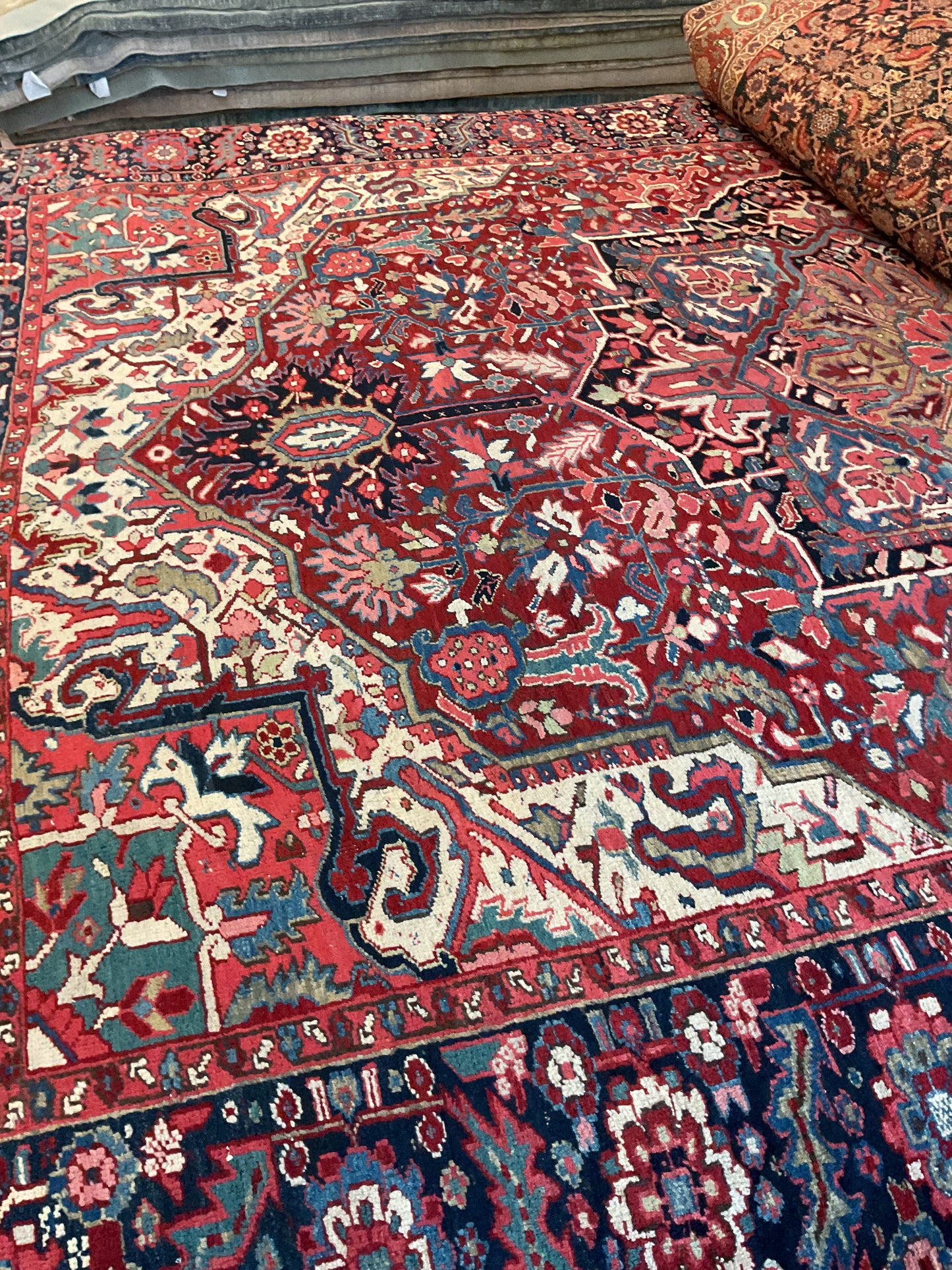Persian Heriz - 9.2x12.4 - 171815