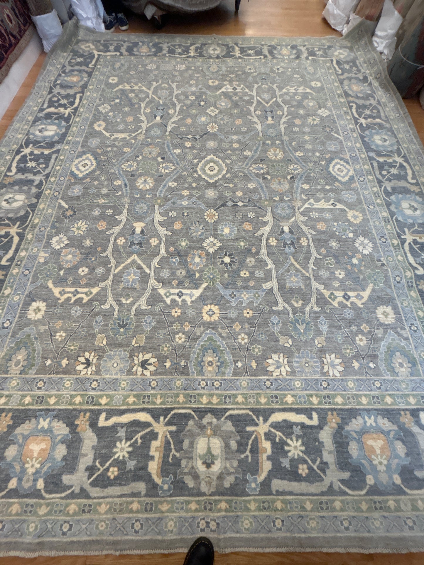 Pakistan Oushak - 11.11 x 14.8 - 108532