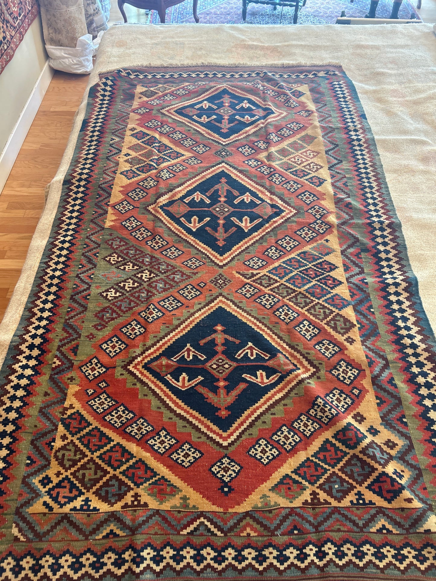 Turkish Kilim - 5.1x9.3 - 759941