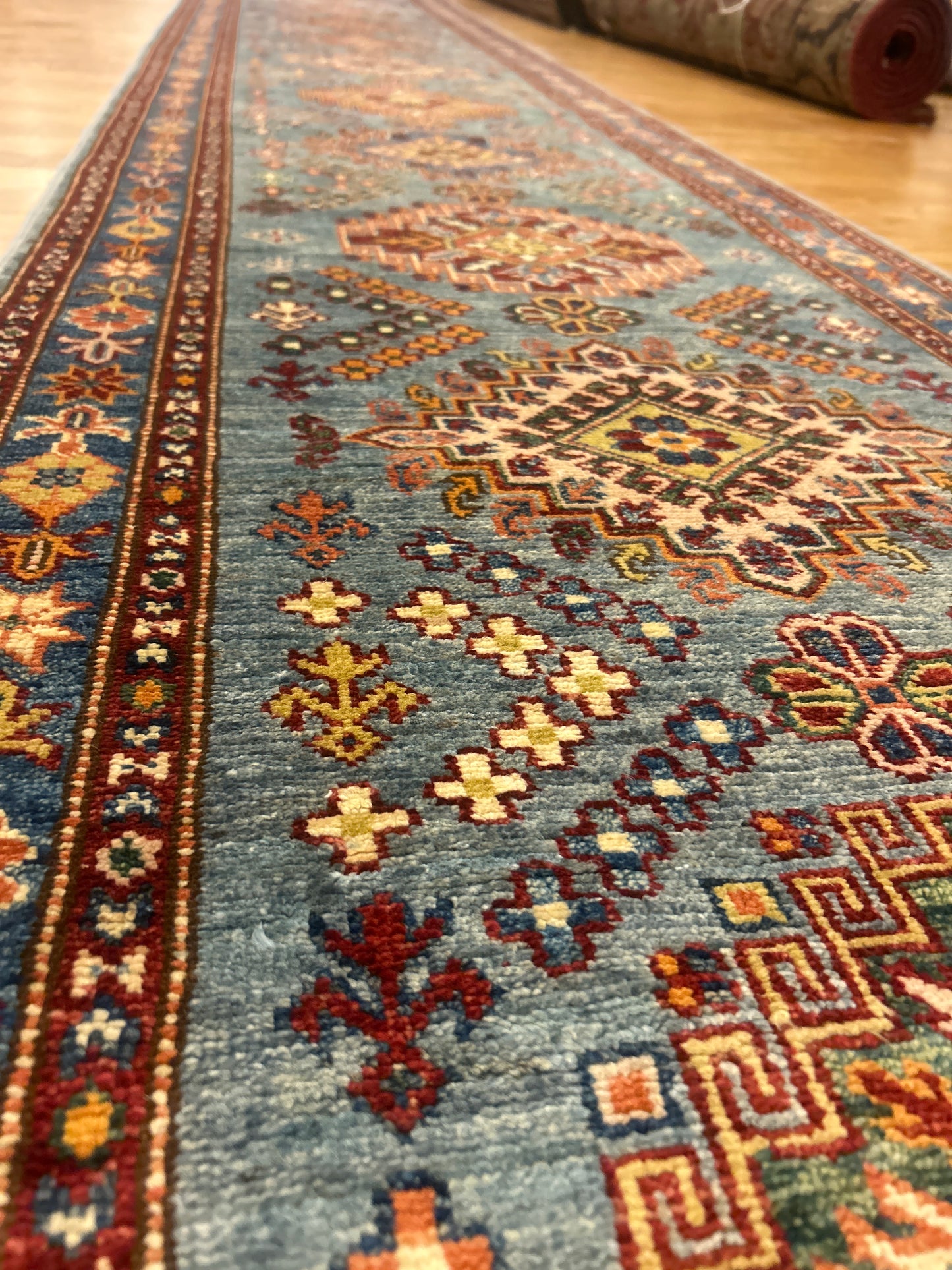 Afghan Kazak - 2.6x19.4 - 68711