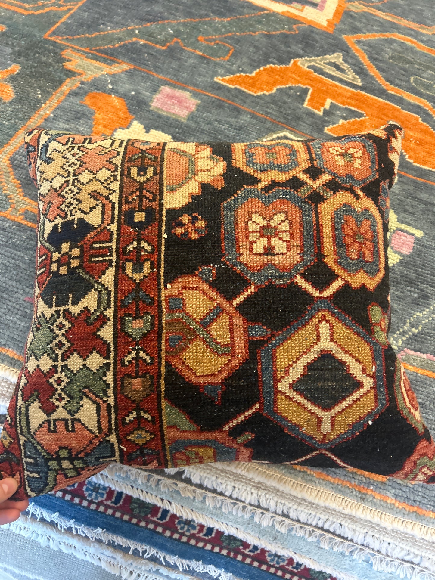 Persian Malayer Pillow - 20"x22" - AR1120251