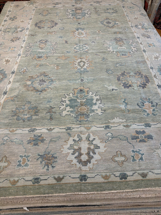 Turkish Oushak - 9.4x12.3 - AC10222