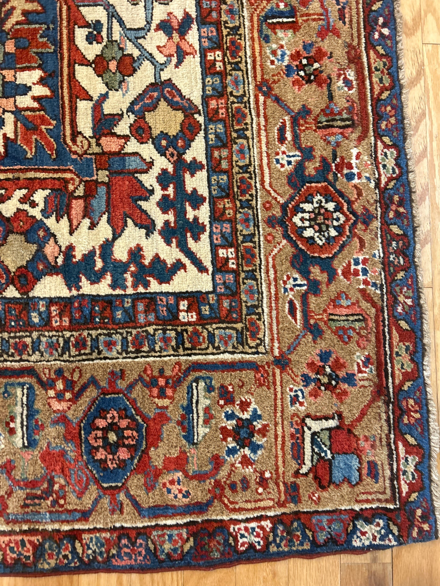 Persian Heriz - 9.6x18.7 - 32022