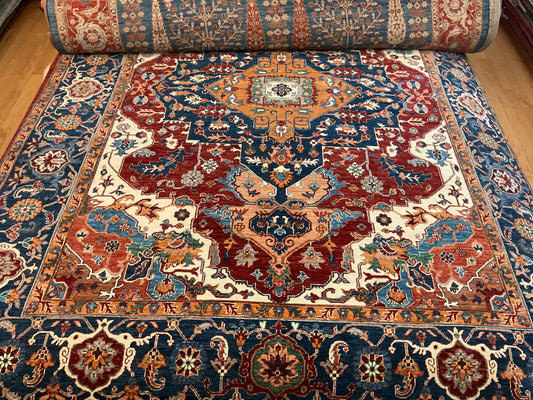 Afghan Serapi - 9.3x12.0 - 412