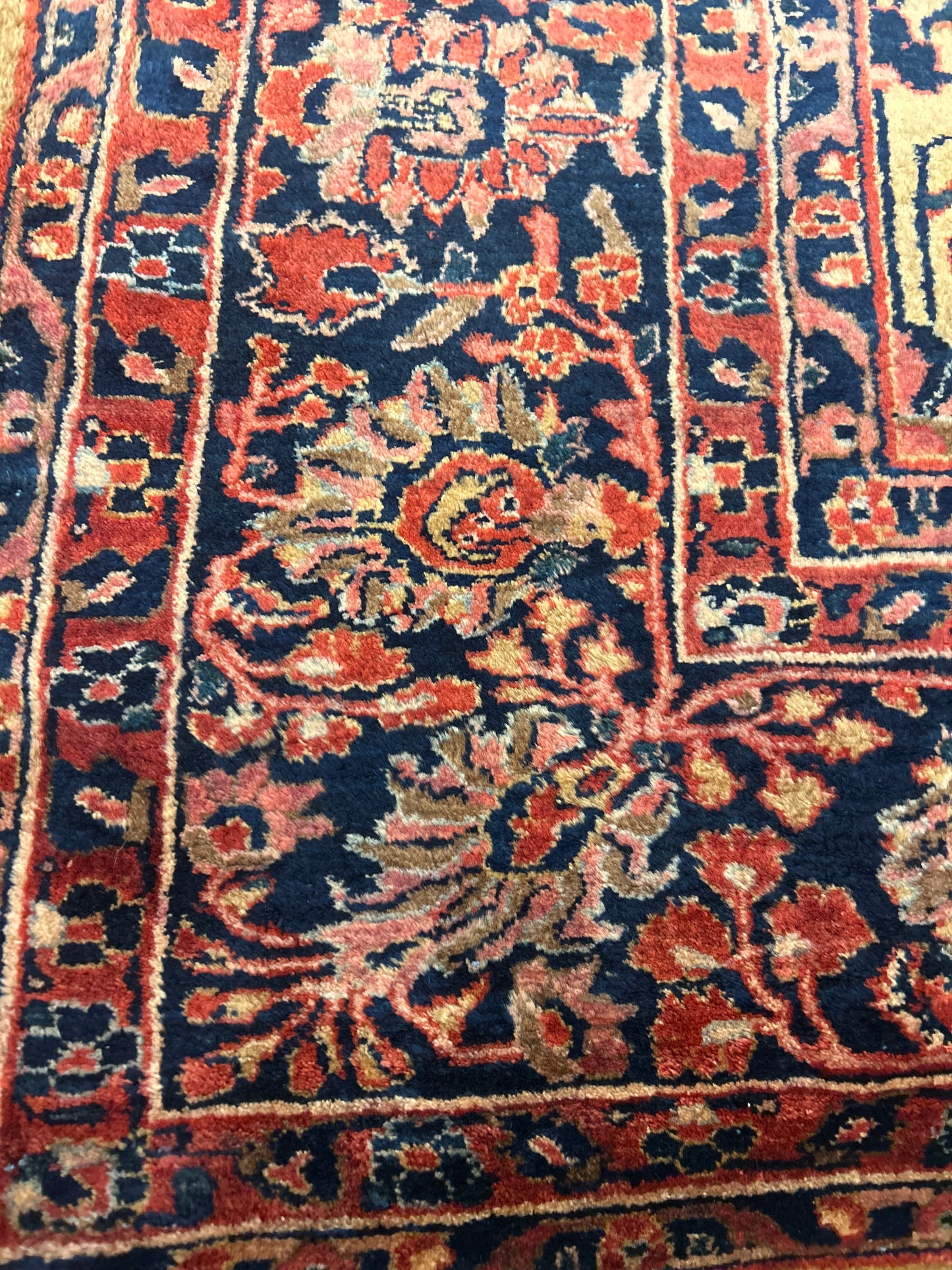 Persian Sarouk Mohajaran - 9.4x13.3 - 075817