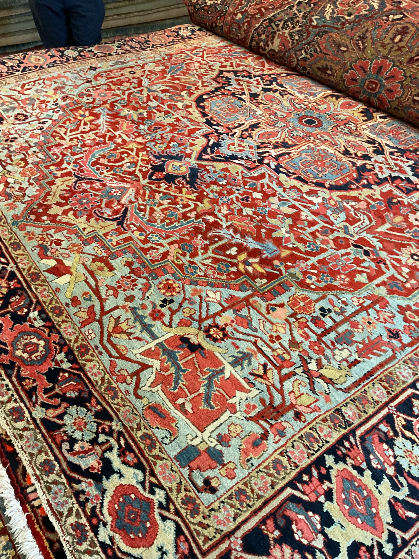 Persian Heriz - 9.2x12.4 - 17943