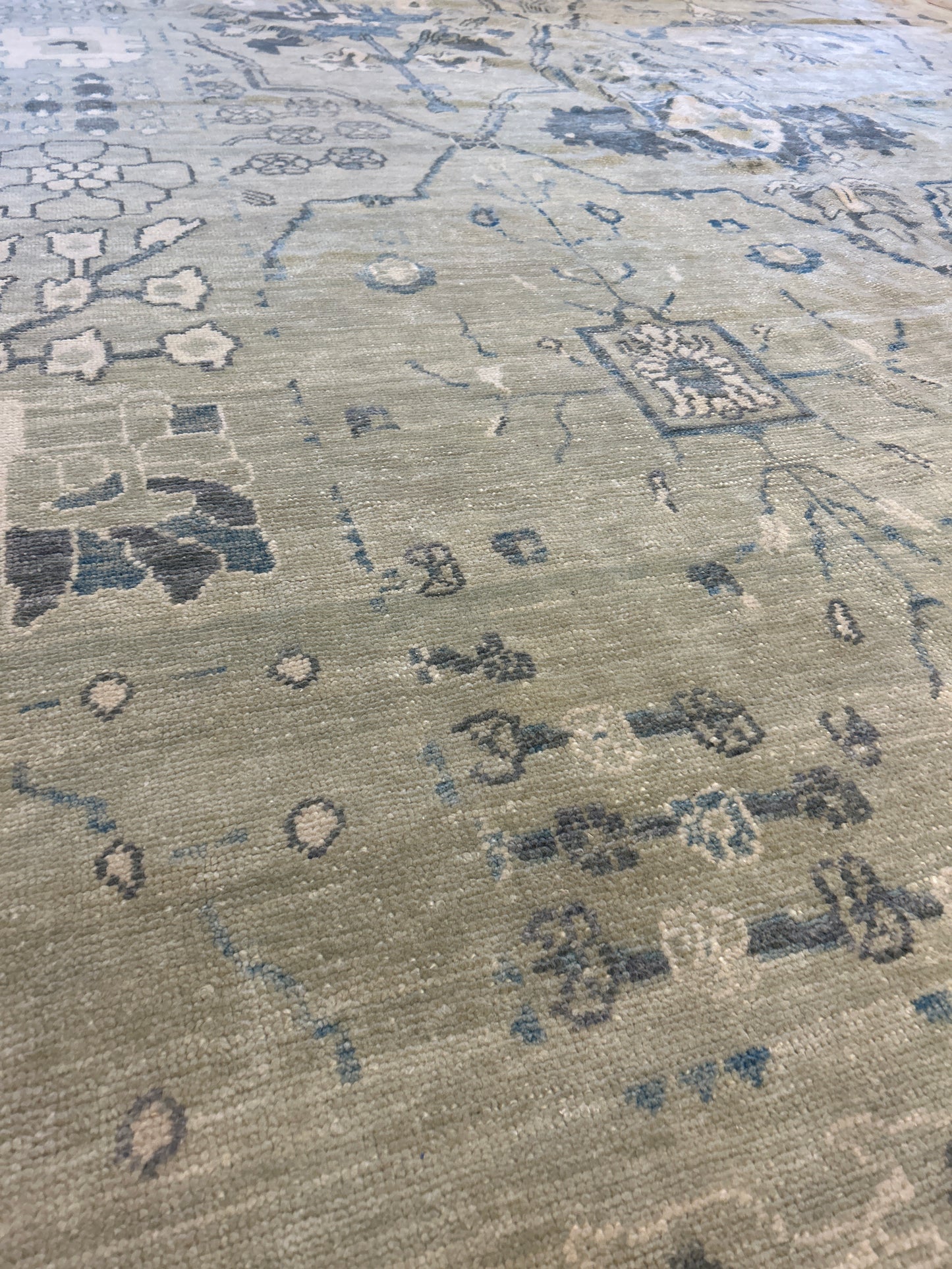 Turkish Oushak - 10.10x14.9 - AC1136