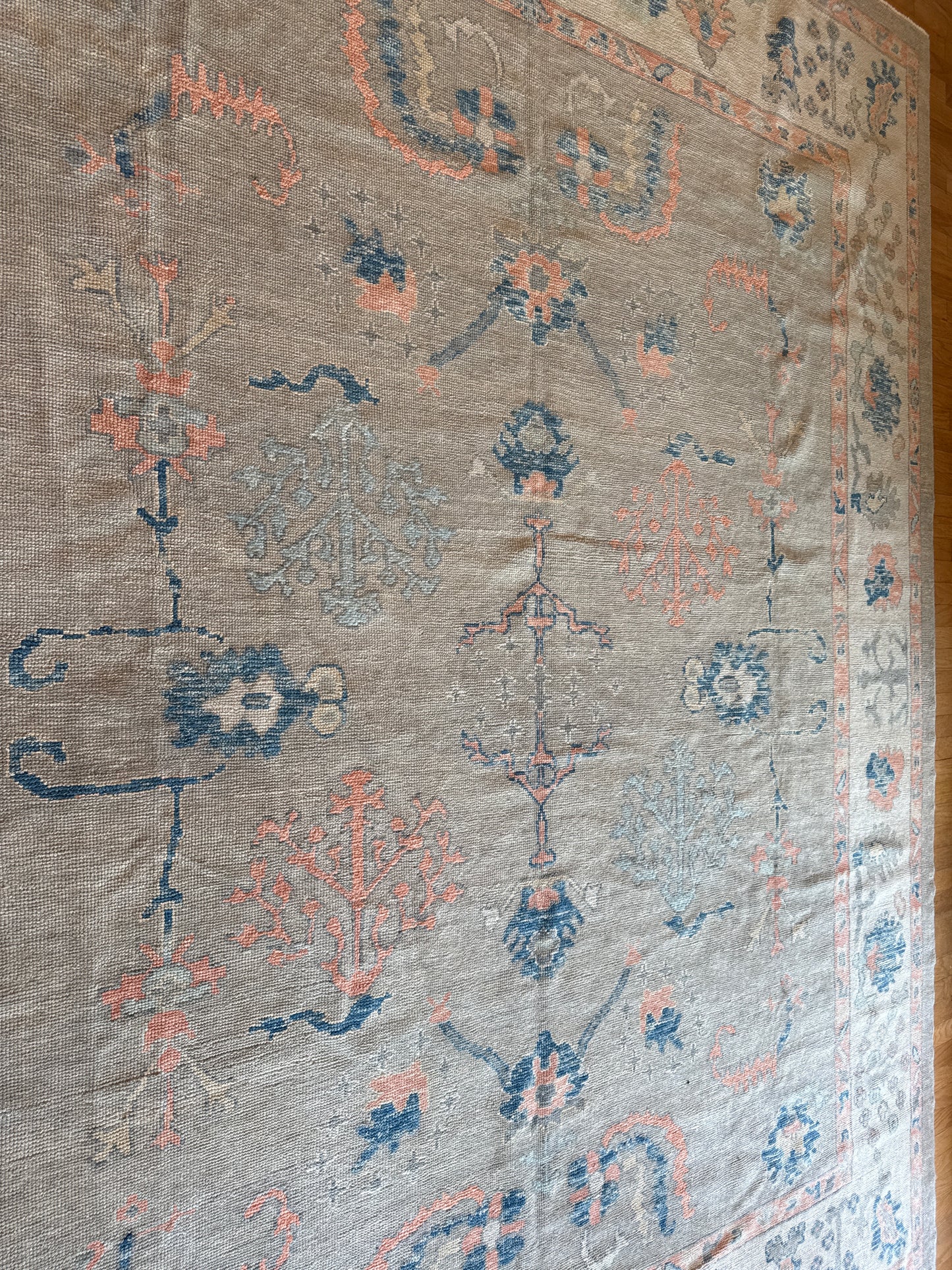 Turkish Oushak - 11.3x13.9 - ac154
