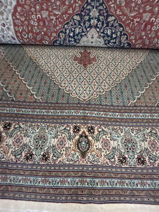 Persian Tabriz W/silk - 8.1x11.6 - 119961