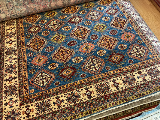 Afghan Kazak - 9.3x12.1 - 137982