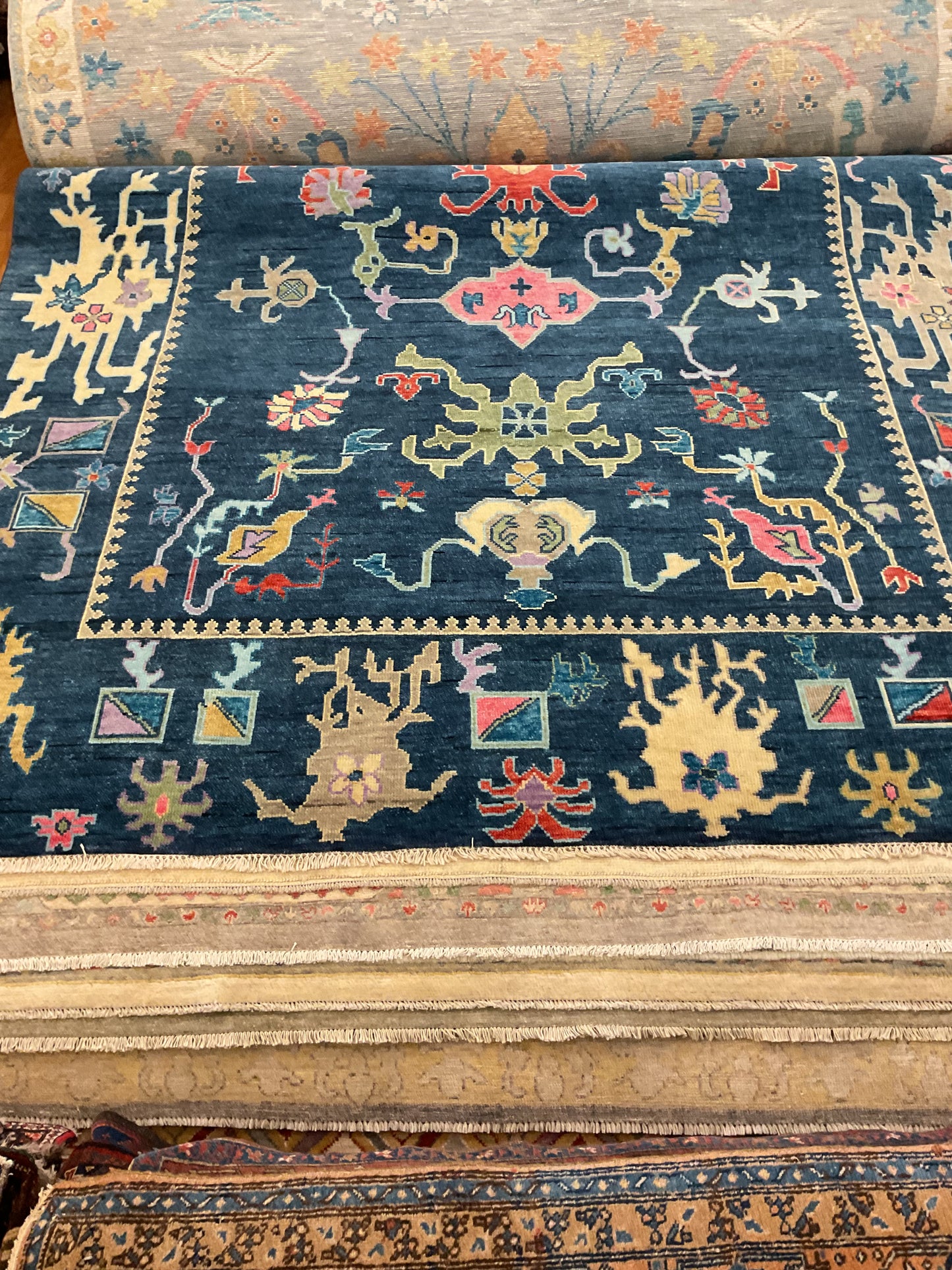 Indian Oushak - 8.11x11.10 - 7298