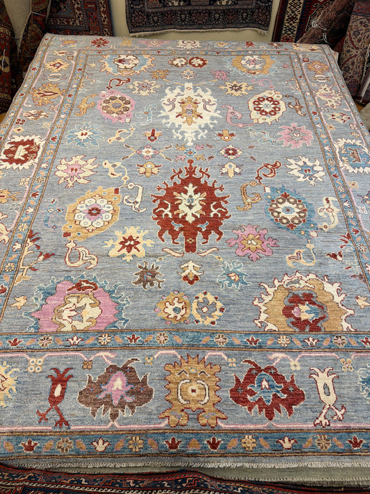 Afghan Oushak - 8.11x11.10 - 7296