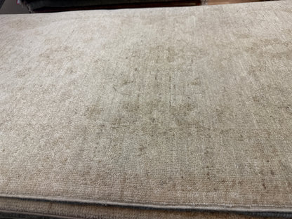 Pakistani Peshawar Runner, 2'7" x 9'4", in beige, grey and ivory - photo 4