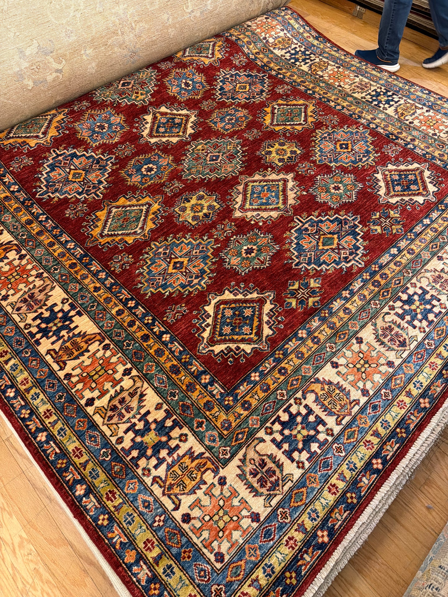 Afghan Kazak - 8.1x10.5 - 137995