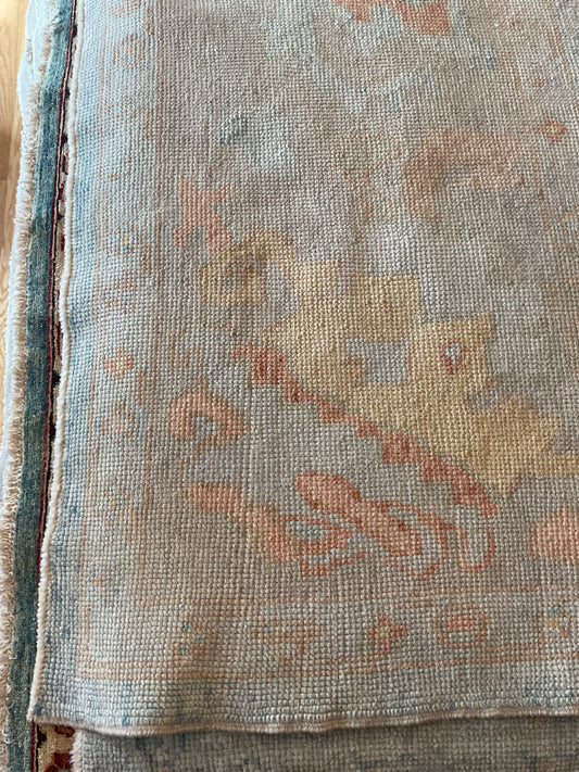 Turkish Oushak - 9.6x12.11 - 6-8