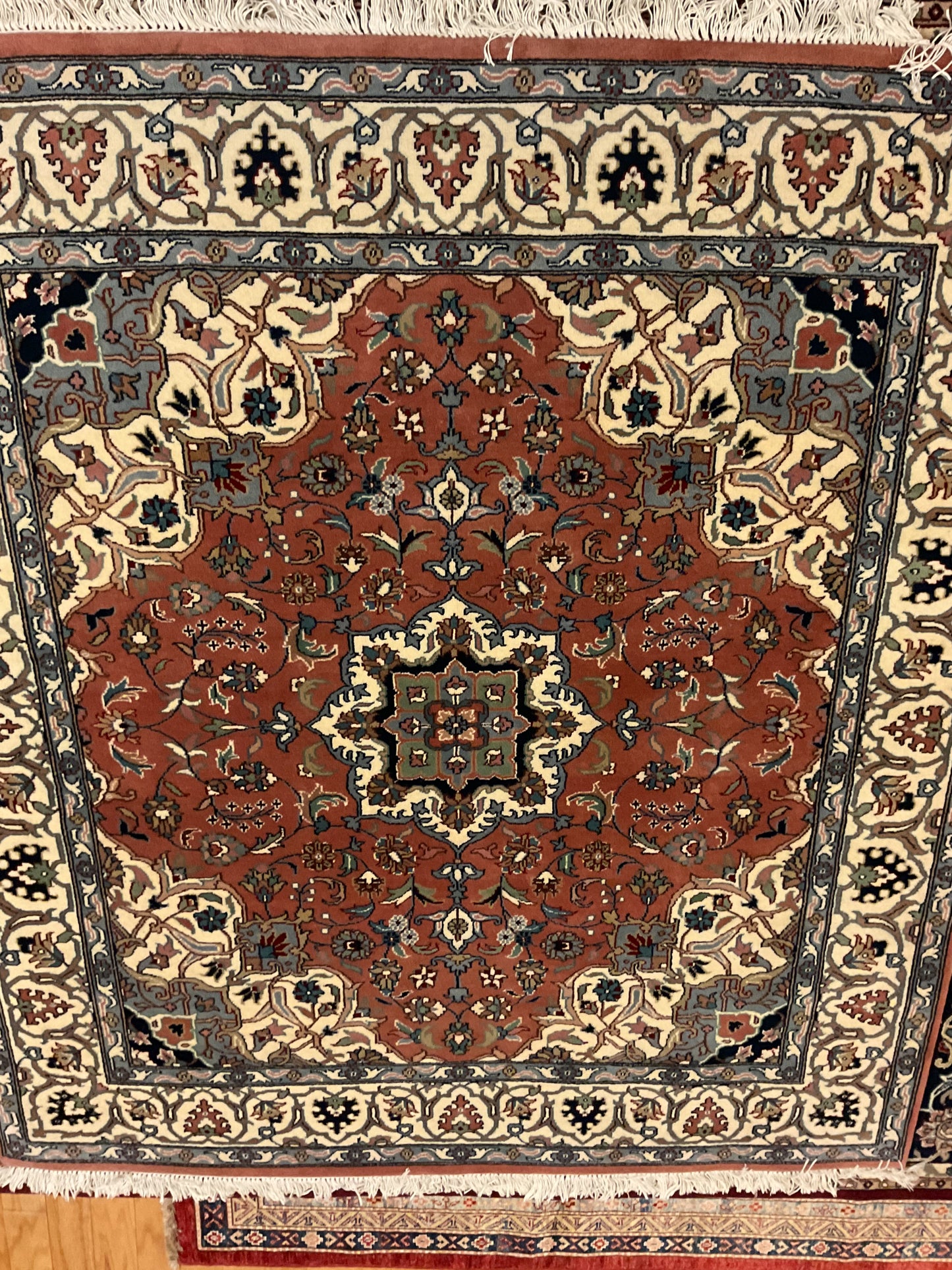 Indian Kashan - 5.0x5.6 - 61147