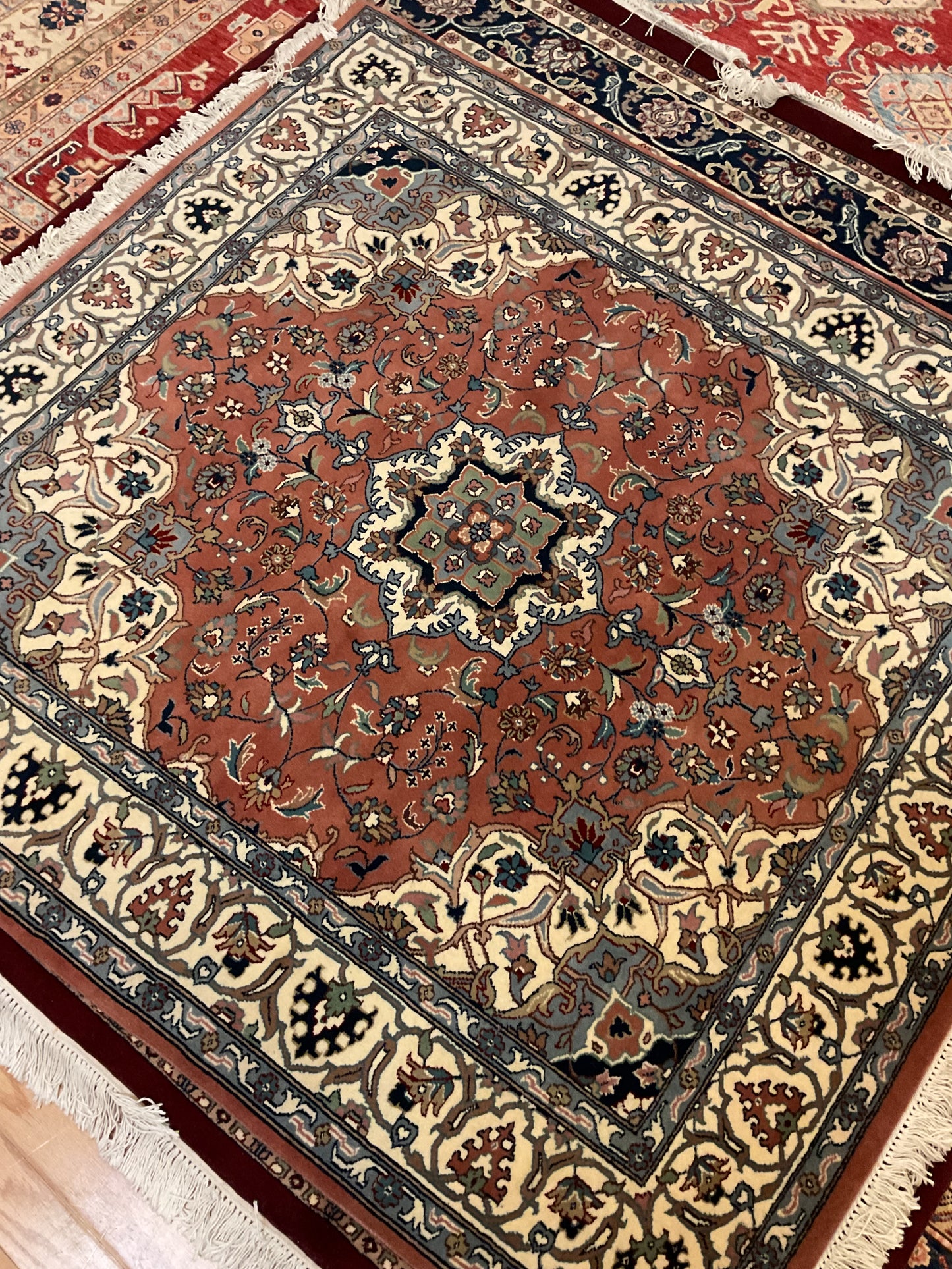 Indian Kashan - 5.0x5.6 - 61147