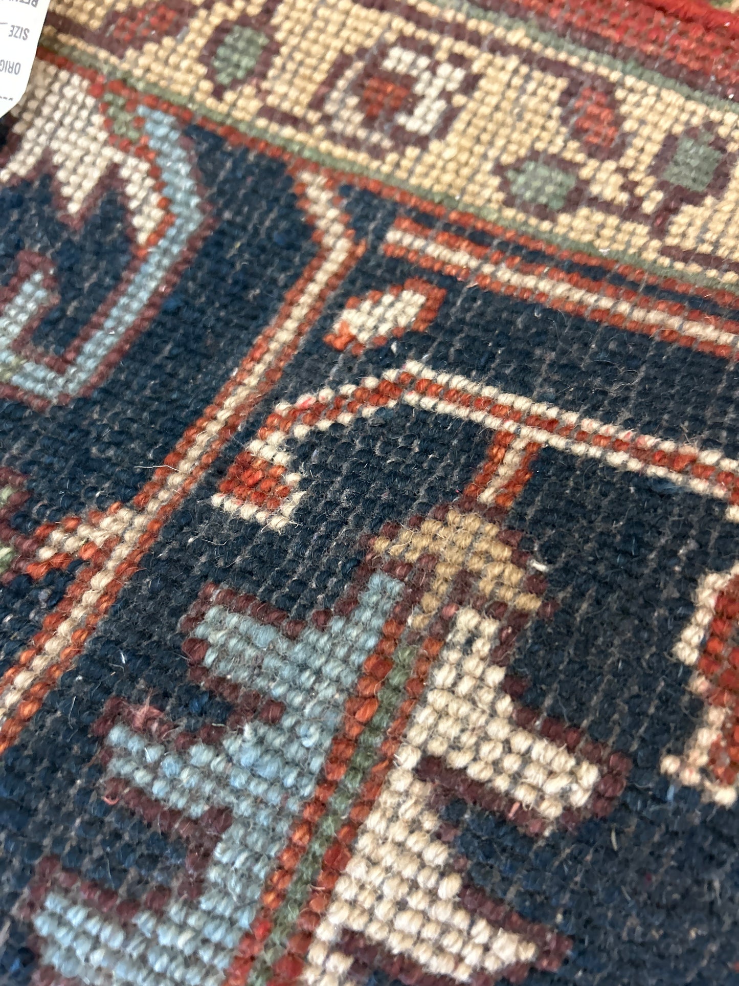 Indian Heriz Serapi - 8.9x11.9 - vpl369