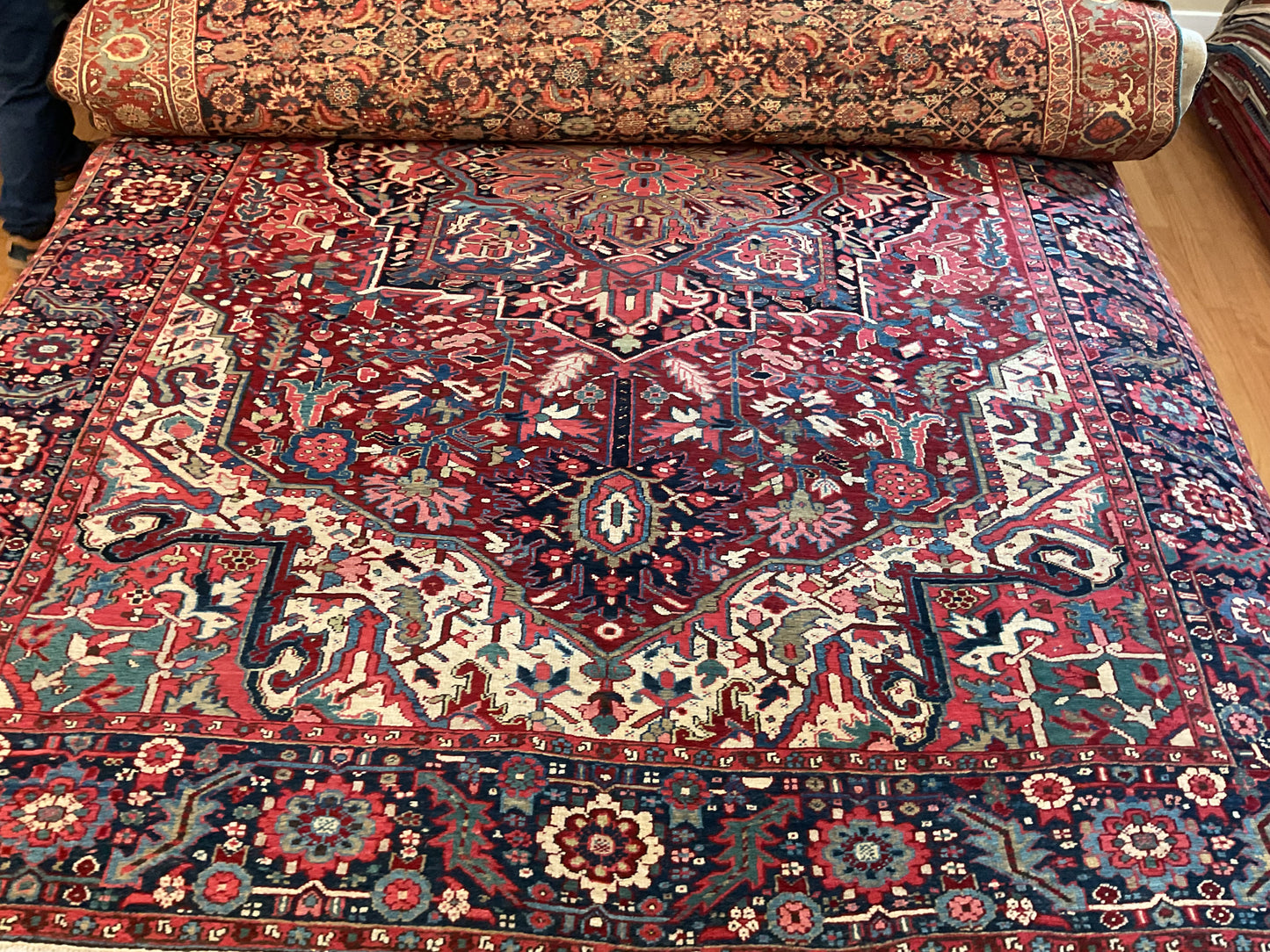 Persian Heriz - 9.2x12.4 - 171815