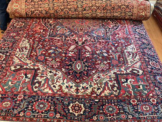 Persian Heriz - 9.2x12.4 - 171815