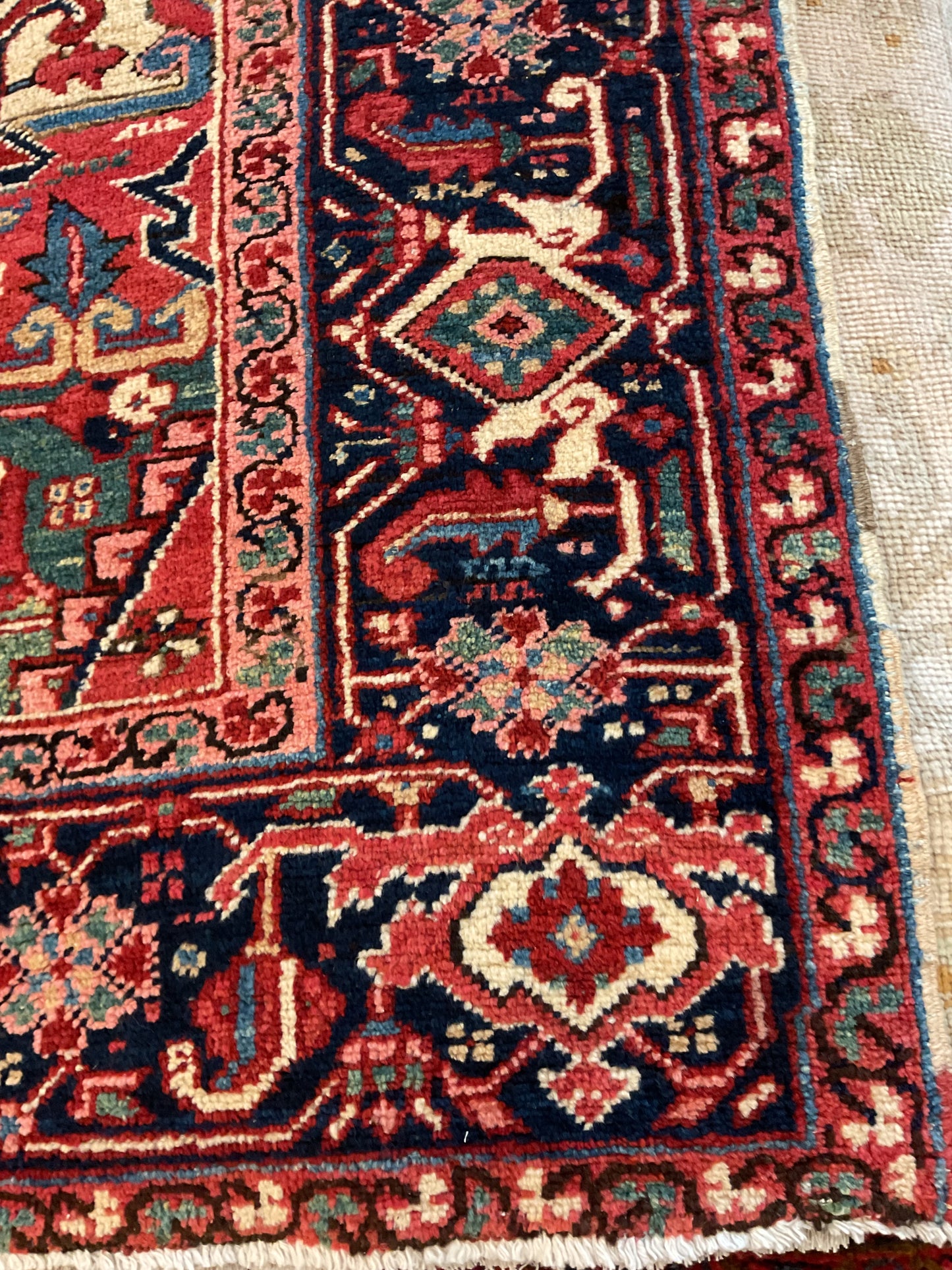 Persian Heriz - 8.5x11.8 - 11768BN