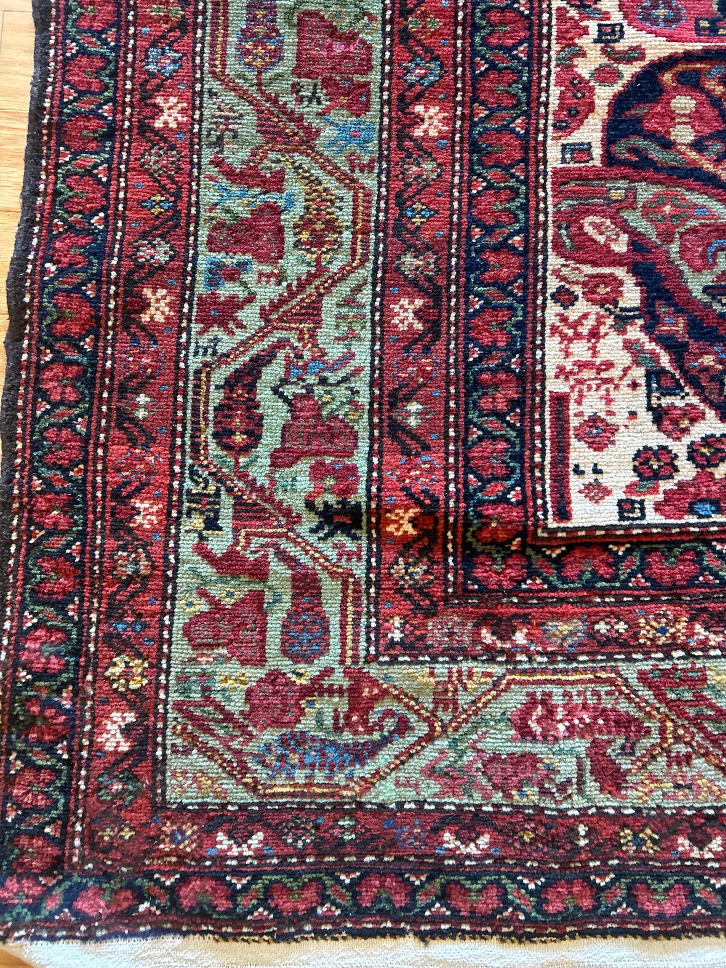 Persian Kurdish Malayer - 6.6x16.9 - 121608