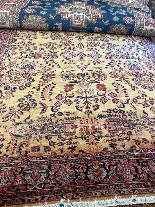 Persian Sarouk Mohajaran - 9.4x13.3 - 075817