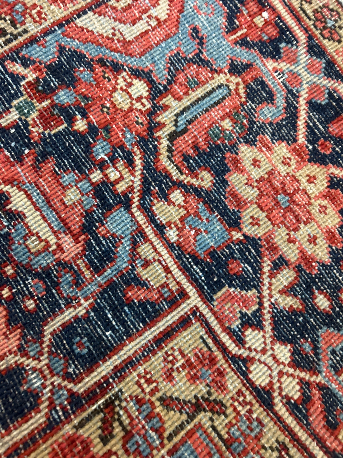 Persian Heriz - 9.6x13.2 - 17755