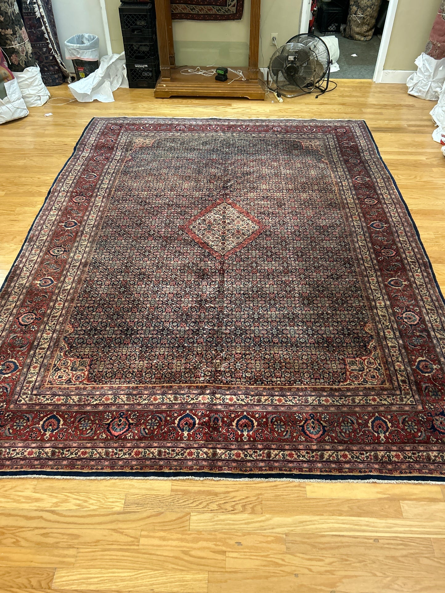 Persian Gazvin - 9.5x12.8 - 011793