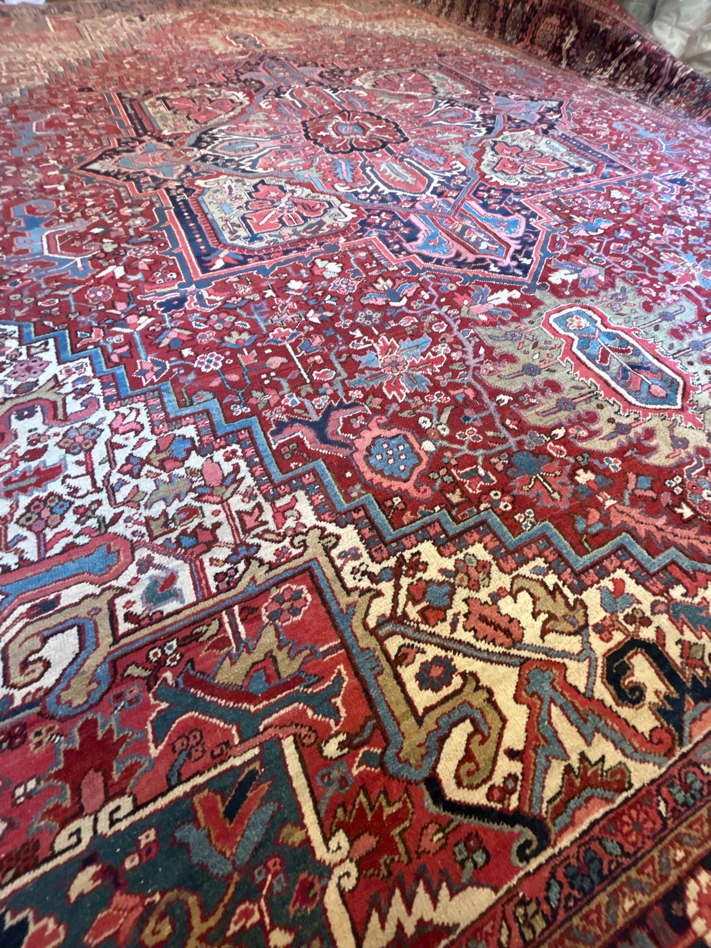 Persian Heriz - 12.2x16.8 - 115932