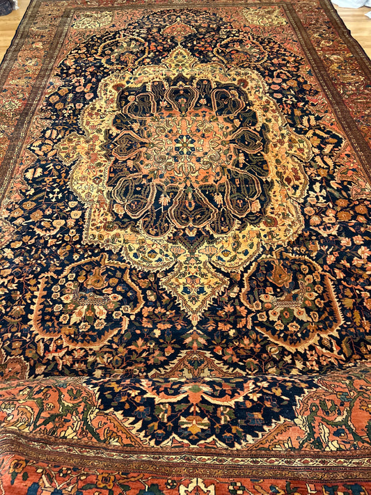 Persian Sarouk Farahan - 13.11x22.6 - 116797