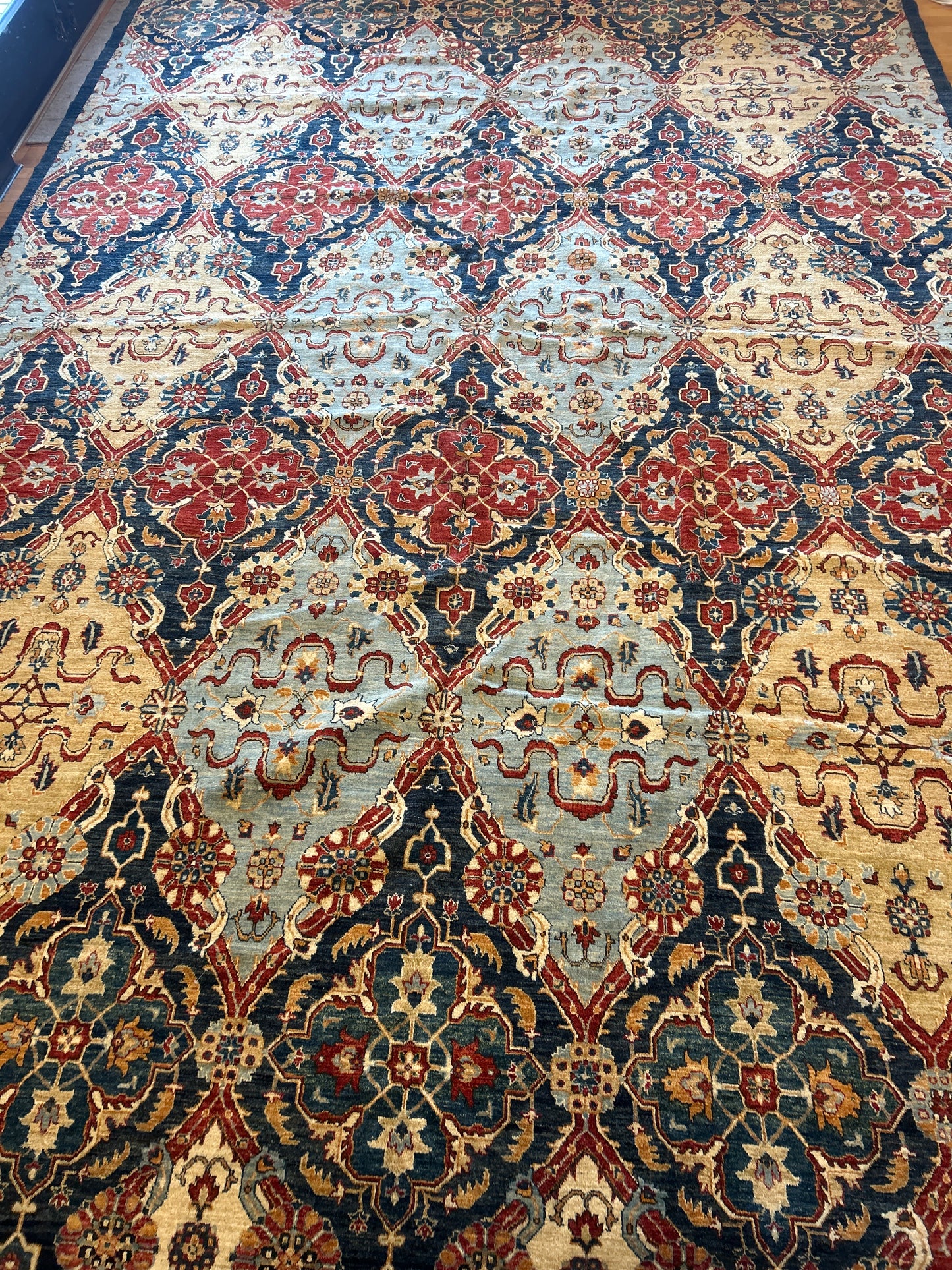Pakistan Zigler Mohal - 11.6x17.3 - 1705-46