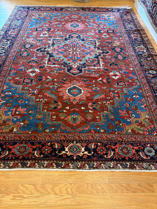 Persian Heriz - 9.4x12.7 - BN527261